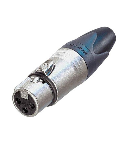 Neutrik NC3FXX XLR Cable Connector Female 3 Pole Nickel Housing